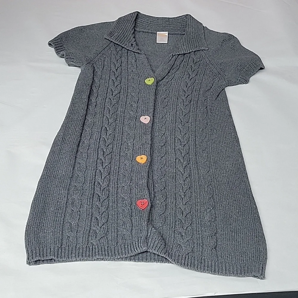 Gymboree Gray Sweater Dress Girls Size Small
